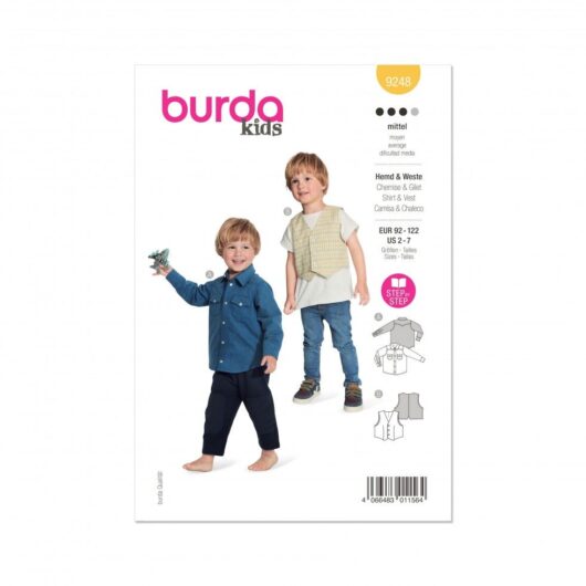 Burda Paper Sewing Pattern 9248