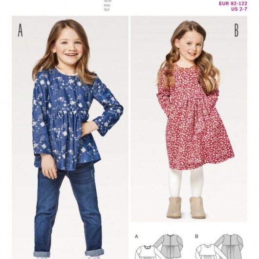 Burda Paper Sewing Pattern 9350