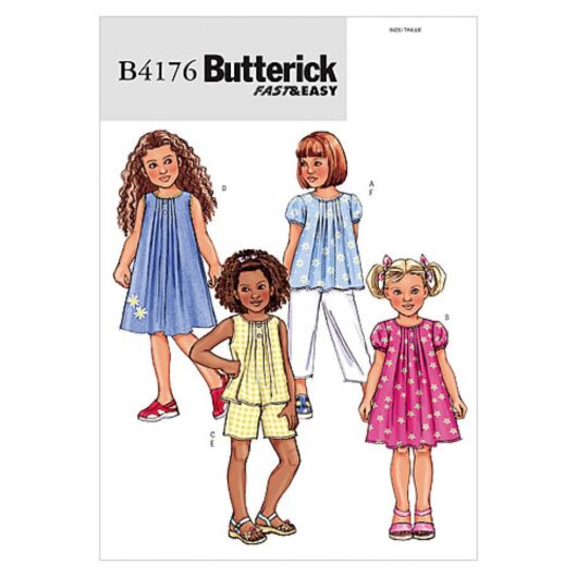 Butterick Paper Sewing Pattern 4176
