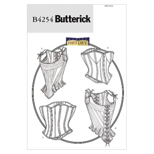 Butterick Paper Sewing Pattern 4254