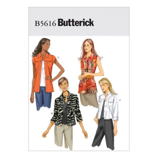 Butterick Paper Sewing Pattern 5616