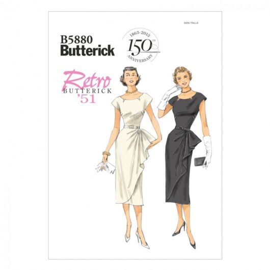 Butterick Paper Sewing Pattern 5880