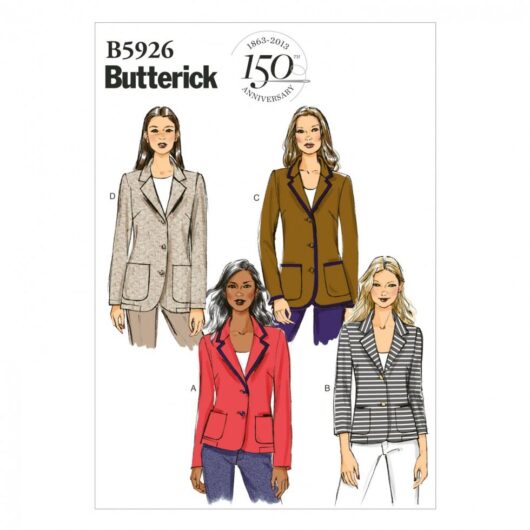 Butterick Paper Sewing Pattern 5926
