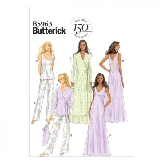 Butterick Paper Sewing Pattern 5963