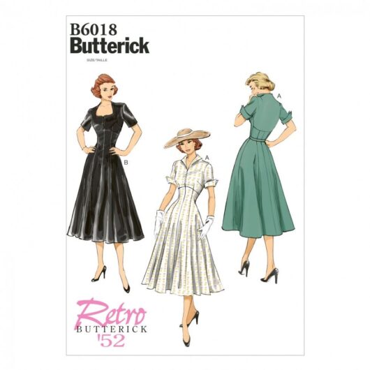 Butterick Paper Sewing Pattern 6018
