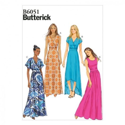 Butterick Paper Sewing Pattern 6051