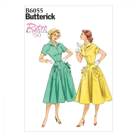 Butterick Paper Sewing Pattern 6055
