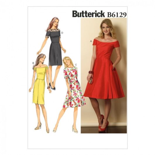 Butterick Paper Sewing Pattern 6129