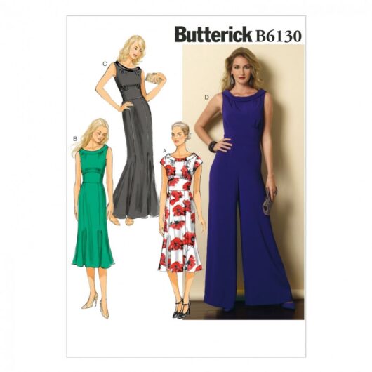 Butterick Paper Sewing Pattern 6130