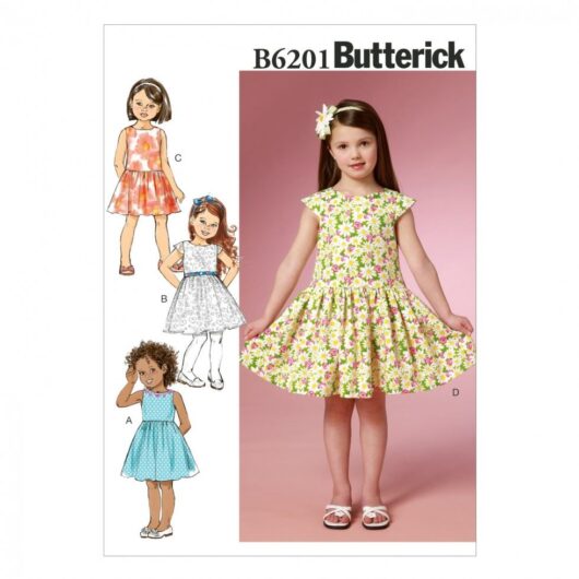 Butterick Paper Sewing Pattern 6201