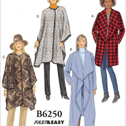 Butterick Paper Sewing Pattern 6250