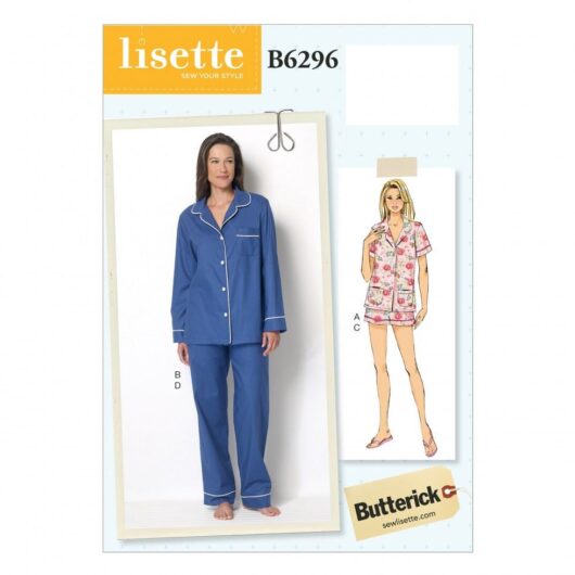 Butterick Paper Sewing Pattern 6296