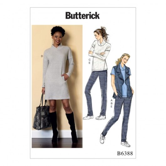 Butterick Paper Sewing Pattern 6388