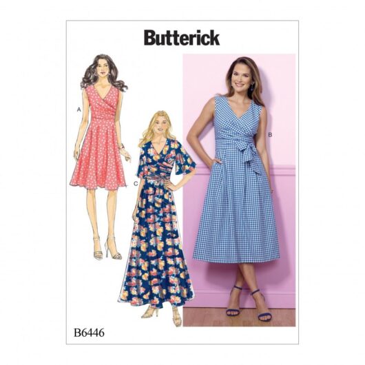 Butterick Paper Sewing Pattern 6446