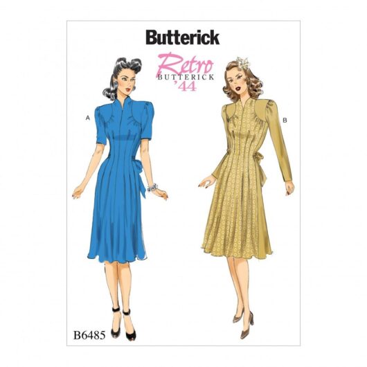 Butterick Paper Sewing Pattern 6485