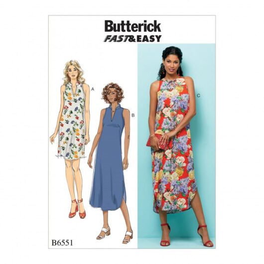 Butterick Paper Sewing Pattern 6551