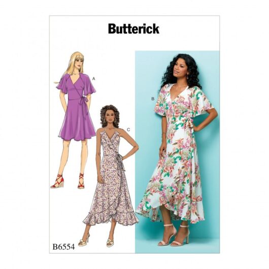 Butterick Paper Sewing Pattern 6554