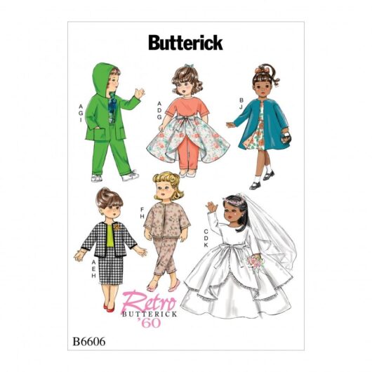 Butterick Paper Sewing Pattern 6606