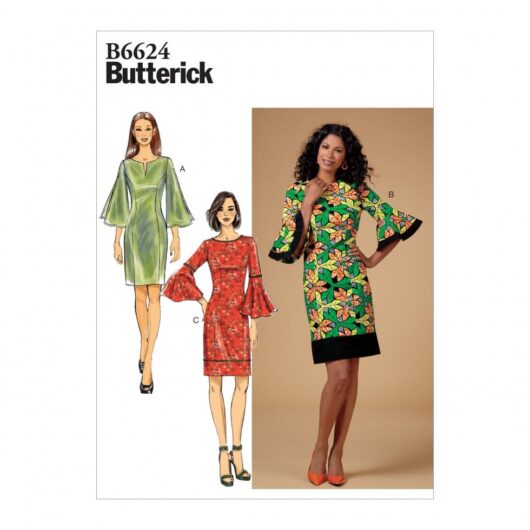 Butterick Paper Sewing Pattern 6624