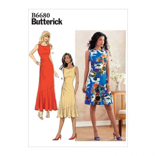 Butterick Paper Sewing Pattern 6680