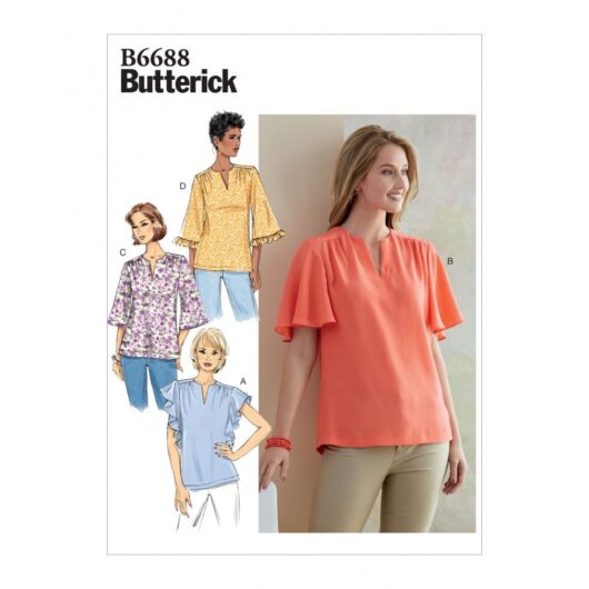 Butterick Paper Sewing Pattern 6688