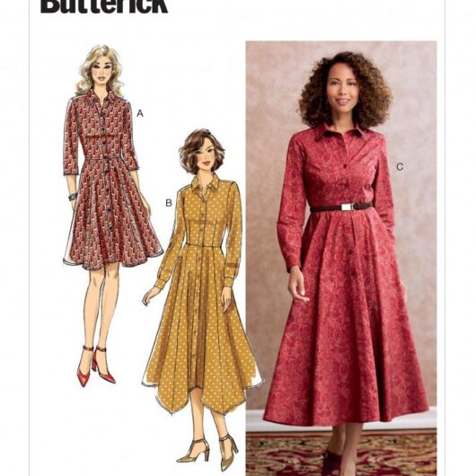 Butterick Paper Sewing Pattern 6702