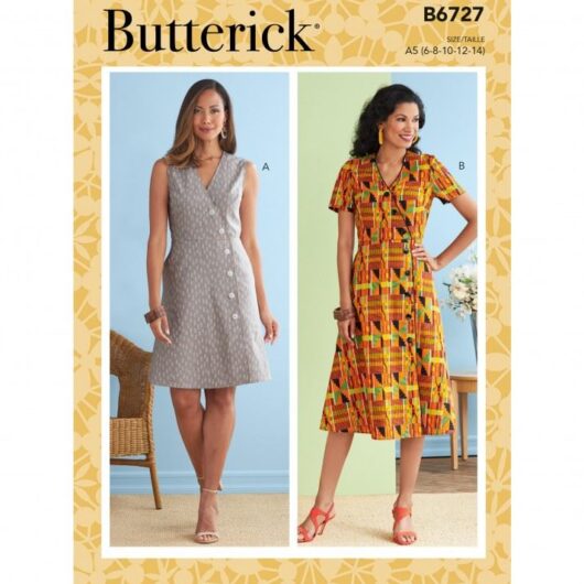 Butterick Paper Sewing Pattern 6727