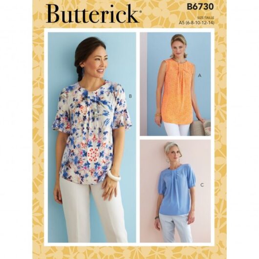 Butterick Paper Sewing Pattern 6730