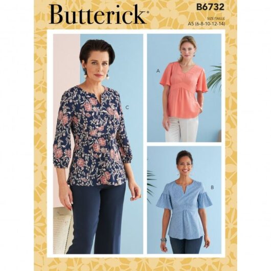 Butterick Paper Sewing Pattern 6732