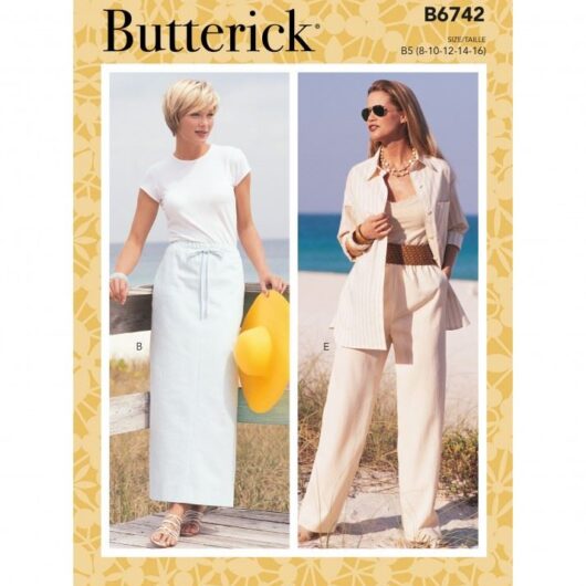 Butterick Paper Sewing Pattern 6742