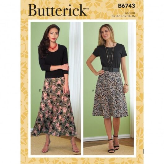 Butterick Paper Sewing Pattern 6743
