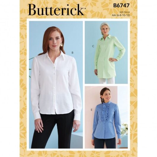 Butterick Paper Sewing Pattern 6747
