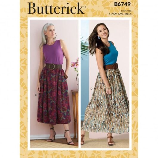 Butterick Paper Sewing Pattern 6749