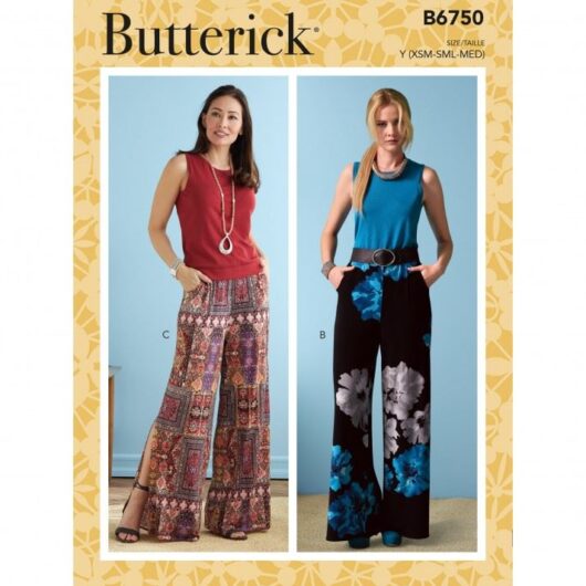 Butterick Paper Sewing Pattern 6750