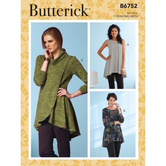 Butterick Paper Sewing Pattern 6752