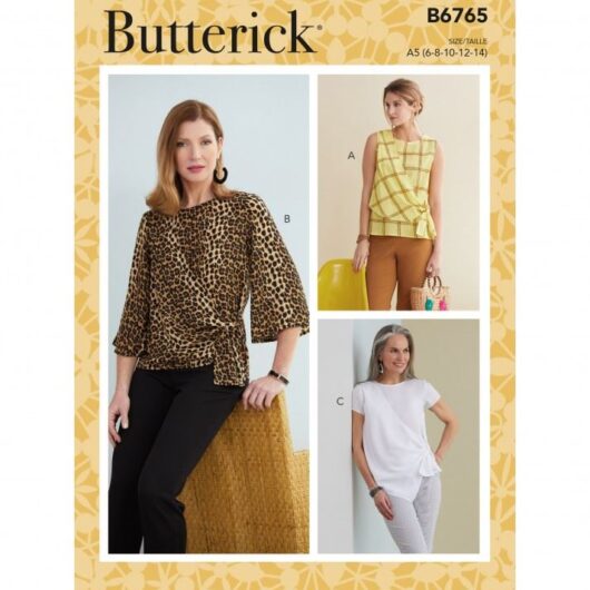 Butterick Paper Sewing Pattern 6765