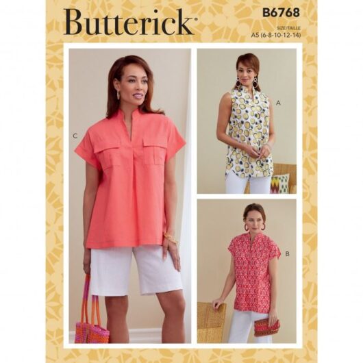 Butterick Paper Sewing Pattern 6768
