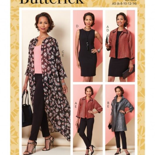 Butterick Paper Sewing Pattern 6802