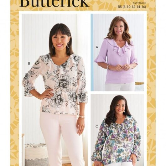 Butterick Paper Sewing Pattern 6814