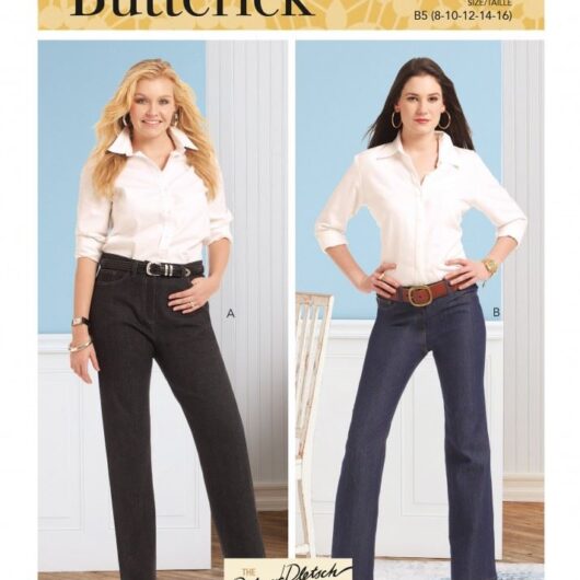 Butterick Paper Sewing Pattern 6840