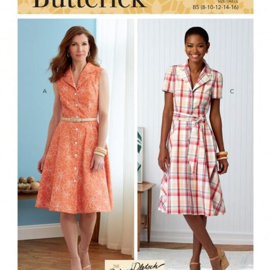 Butterick Paper Sewing Pattern 6843