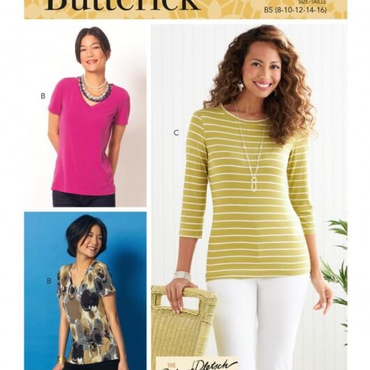 Butterick Paper Sewing Pattern 6848