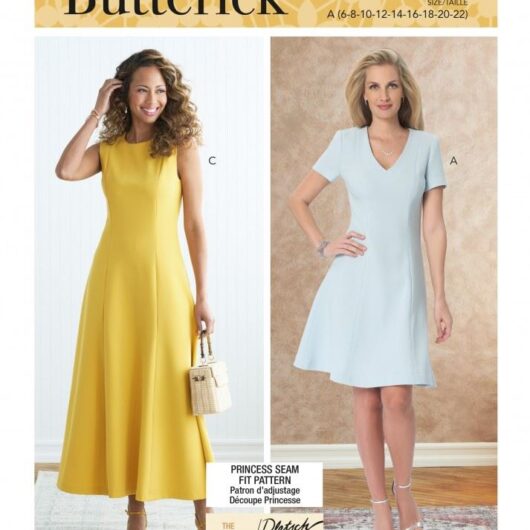 Butterick Paper Sewing Pattern 6850