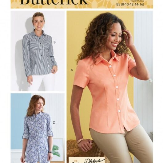 Butterick Paper Sewing Pattern 6852