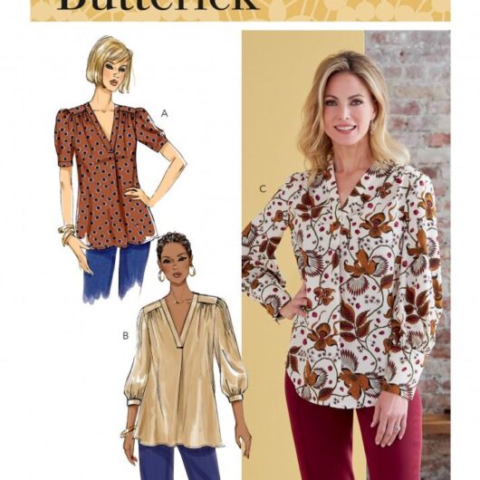 Butterick Paper Sewing Pattern 6855