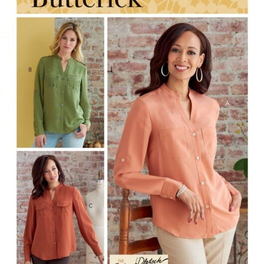 Butterick Paper Sewing Pattern 6856