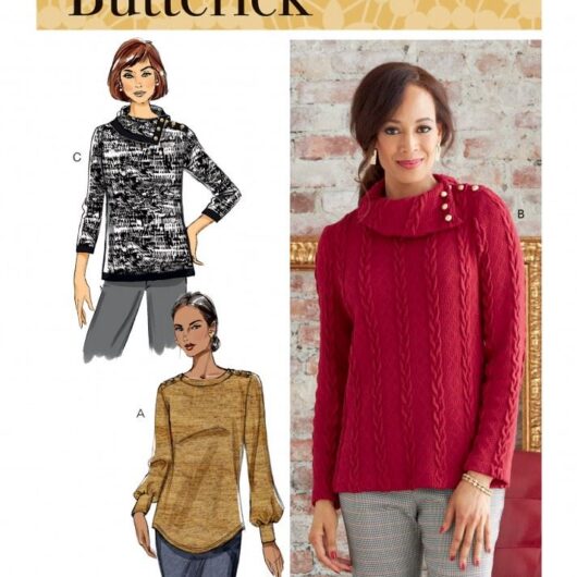 Butterick Paper Sewing Pattern 6857