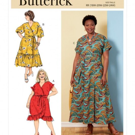 Butterick Paper Sewing Pattern 6873