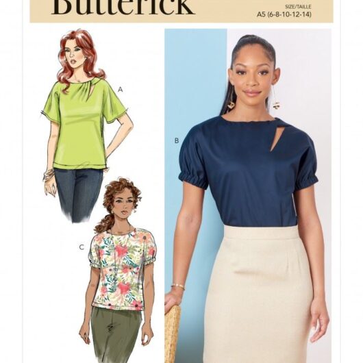 Butterick Paper Sewing Pattern 6875