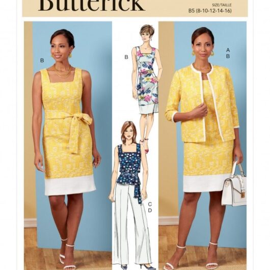 Butterick Paper Sewing Pattern 6882